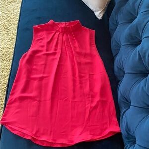 Magenta Sleeveless Blouse